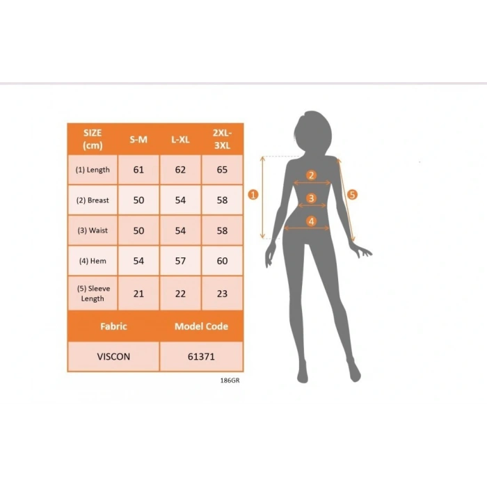 Kadın Kısa Kollu Geometrik Kesin Detaylı çift Renkli Viskon Bluz
