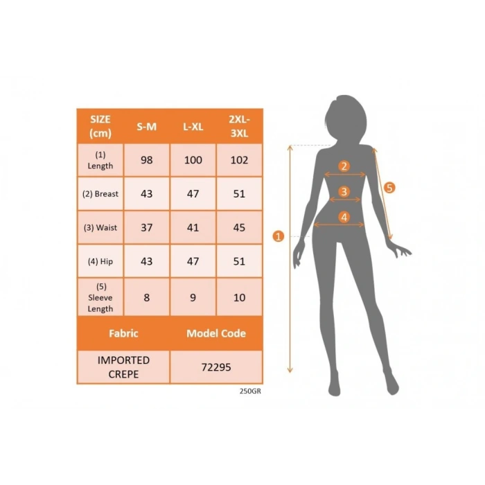 Kadın Kısa Kollu Kalp Yaka Drape Detay Ithal Krep Elbise