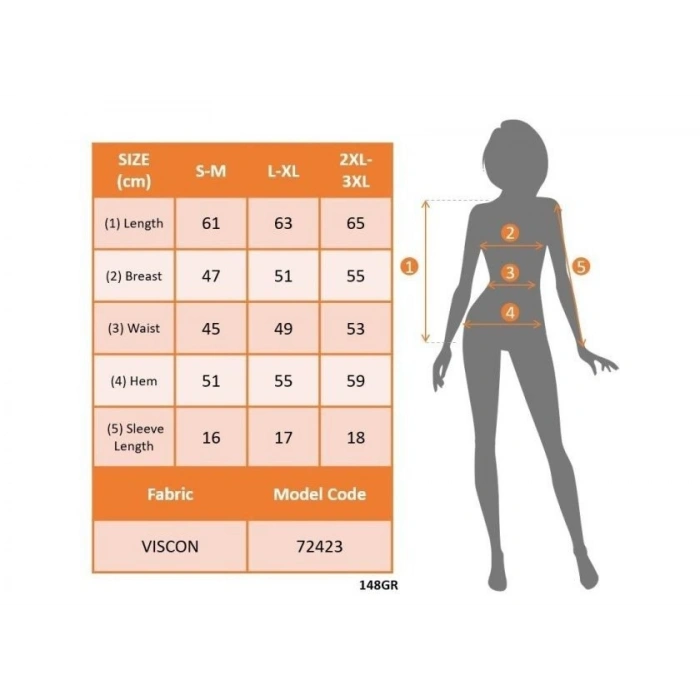 Kadın Kısa Kollu V Yakalı Dantelli Viskon Bluz