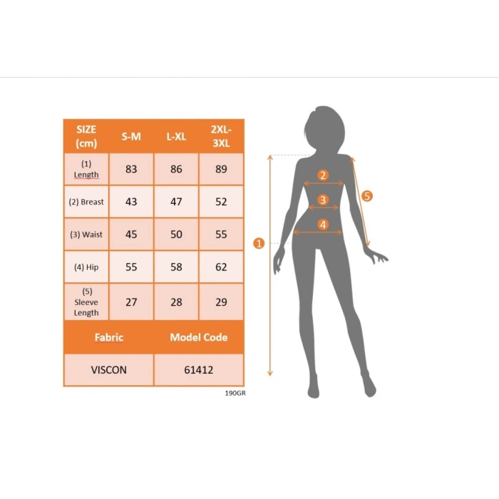 Kadın Kısa Kollu Yuvarlak Yaka şerit Kol Detaylı Viskon Elbise