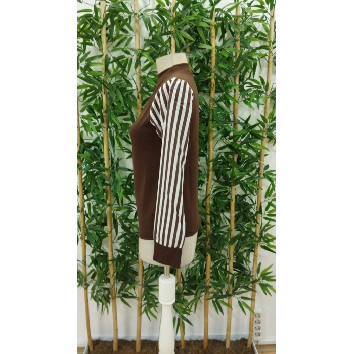 Kadın Uzun Kollu Balıkçı Yaka Bürümcük Bluz