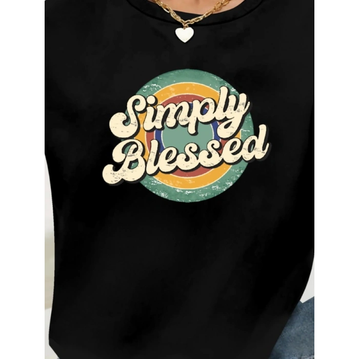 Kadın Uzun Kollu Bisiklet Yaka Viskon Iki Iplik Bluz