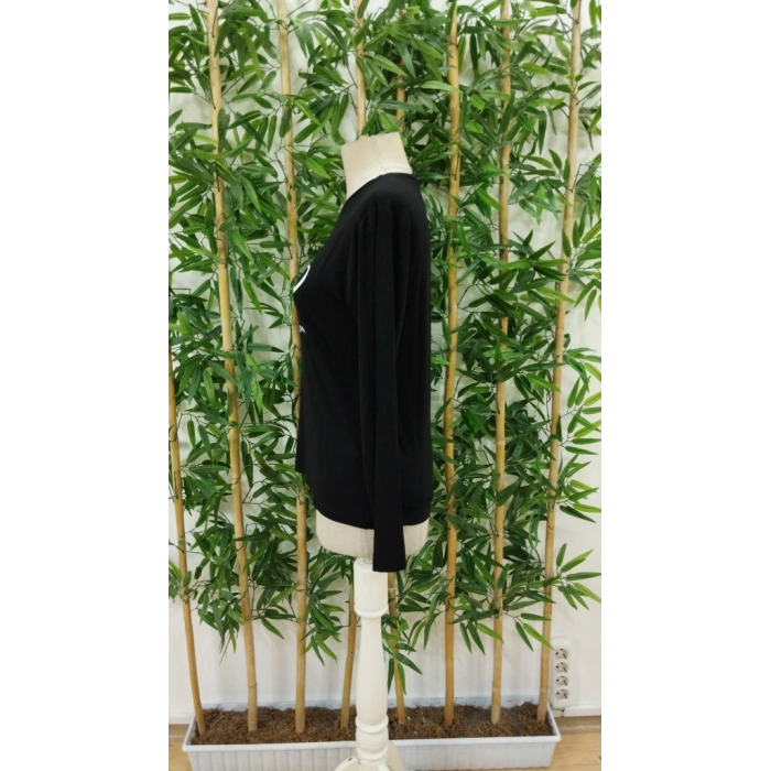 Kadın Uzun Kollu Bisiklet Yakabe Youdesenli Viskon Bluz