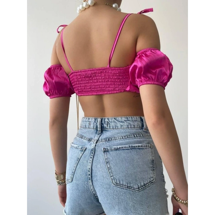 Kelsey Saten Büstiyer