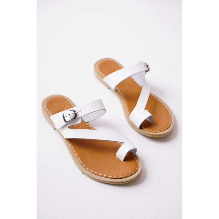 Kran Beyaz Cilt Terlik