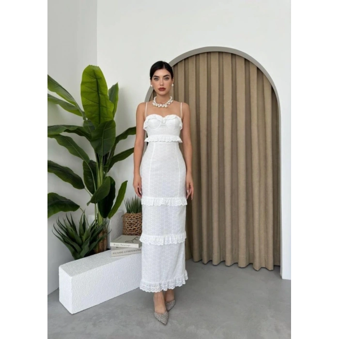 Lere Ip Askılı Elbise