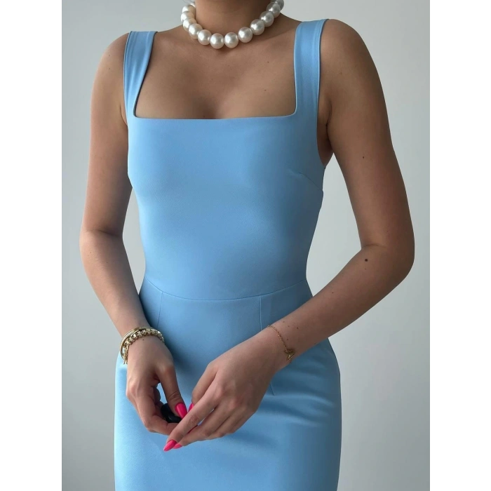 Martin Askılı Kalem Elbise