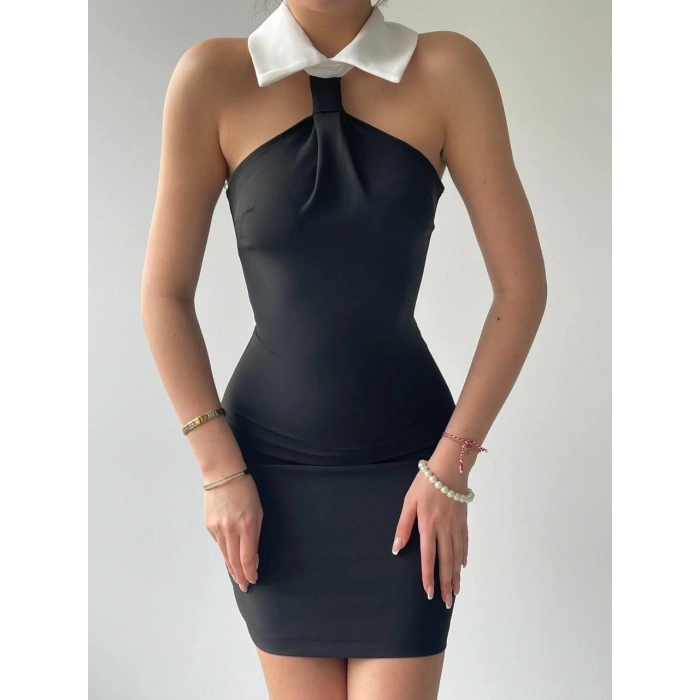 Millie Sırt Dekolteli Elbise