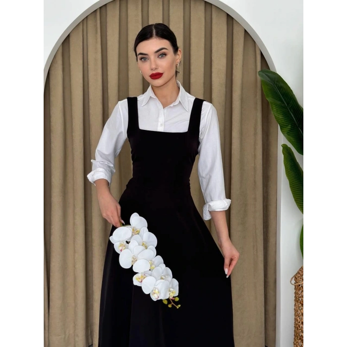 Neapolitan Askılı Elbise