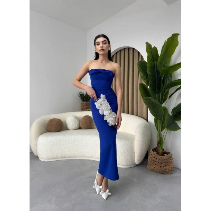 ÖNÜ KURDALELİ KAELM ELBİSE