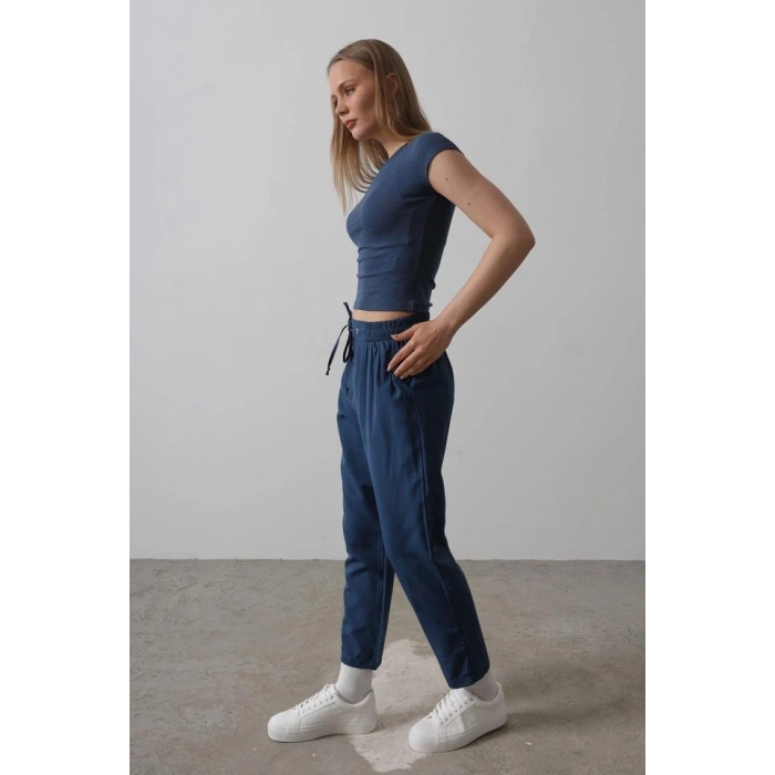 Pantolon - İndigo