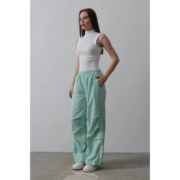 Paraşüt Cargo Pantolon - Mint