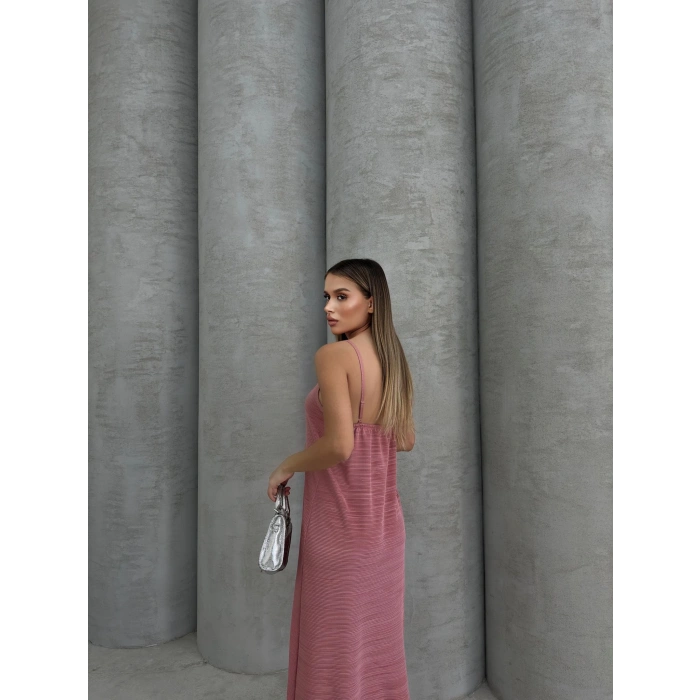 Piliseli uzun elbise