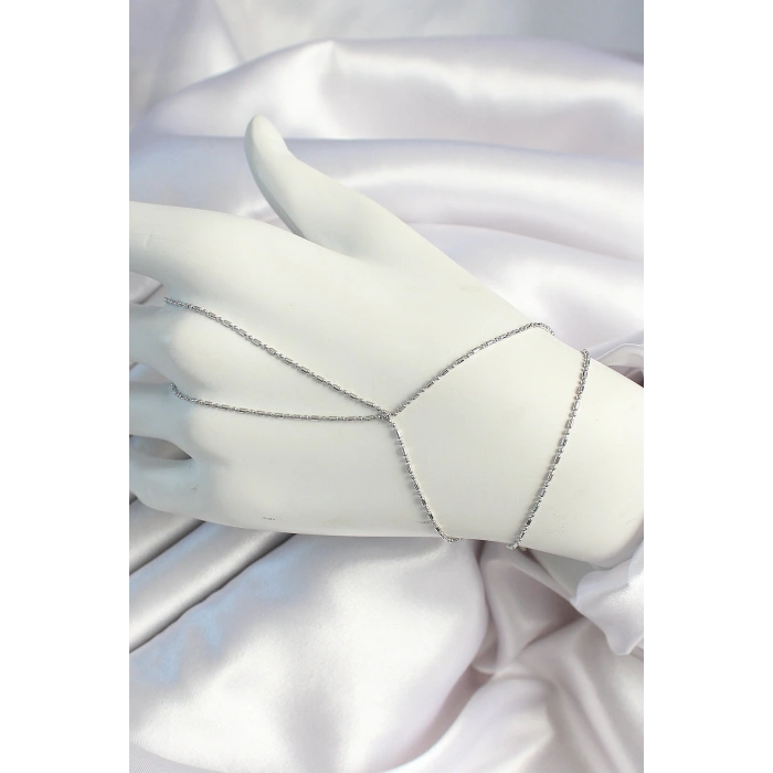 Pirinç Gümüş Renk Zincirli Şahmeran