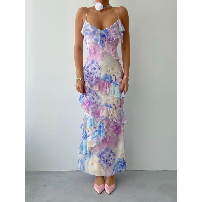 Pivara İp Askılı Elbise