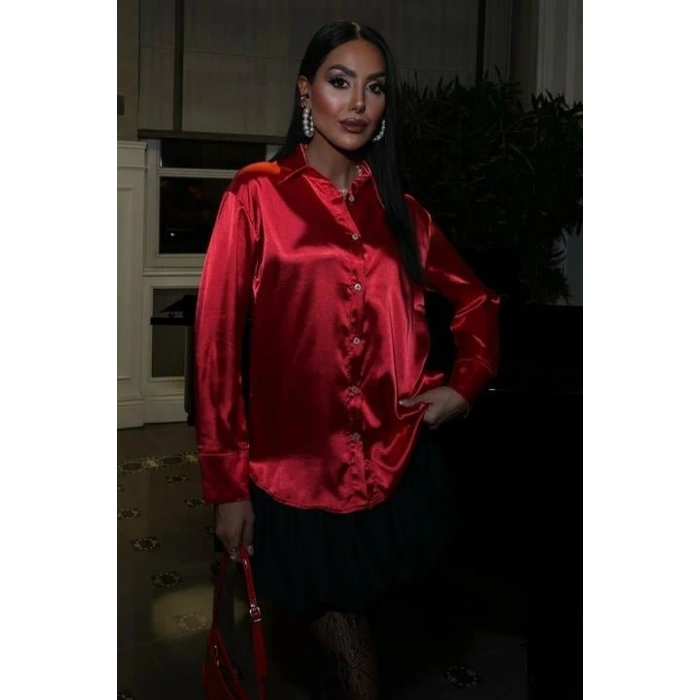 Premium Saten Gömlek 3438