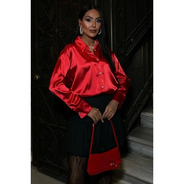 Premium Saten Gömlek 3438