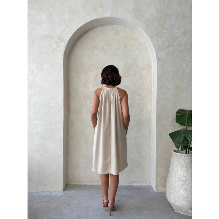 Salaş keten elbise