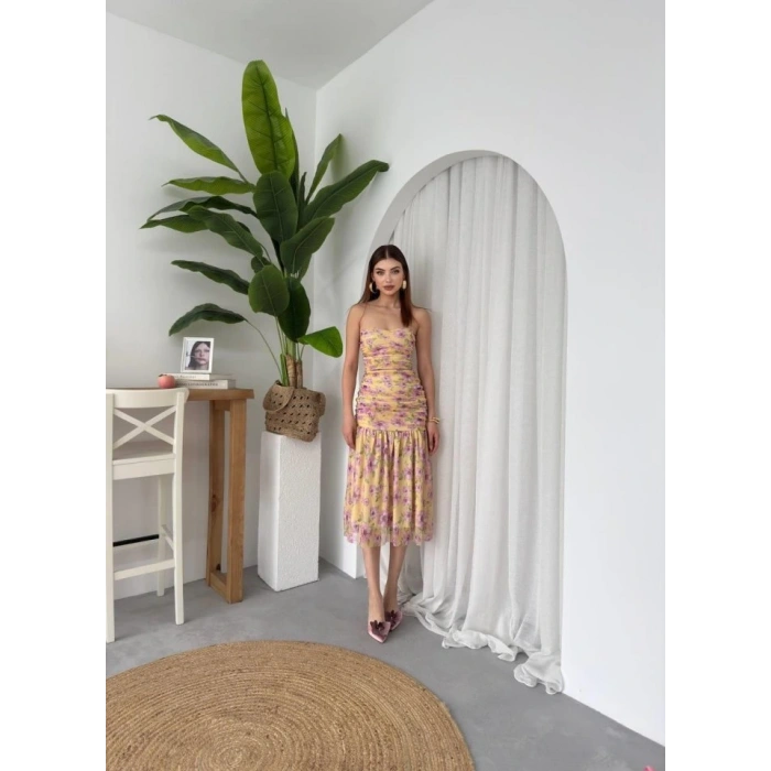 Talia Straplez Elbise