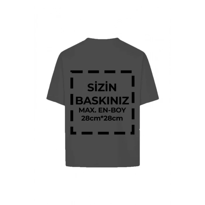 Tişört Tasarla 24/1 Kumaş - Füme