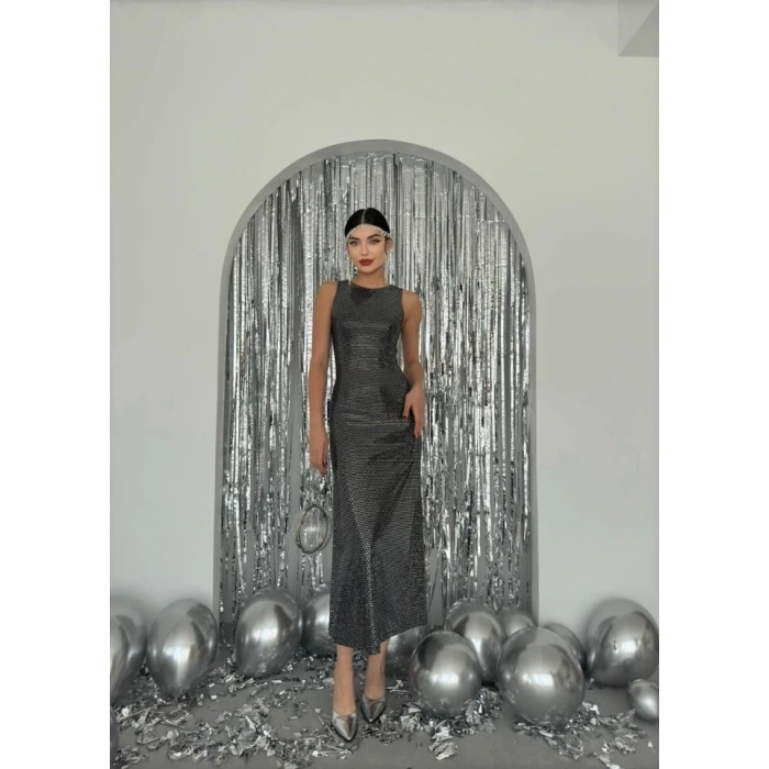 Vara Pul Payet Elbise