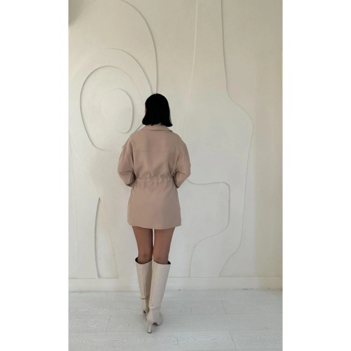 Vizon Çıtçıtlı Tünelli Gömlek