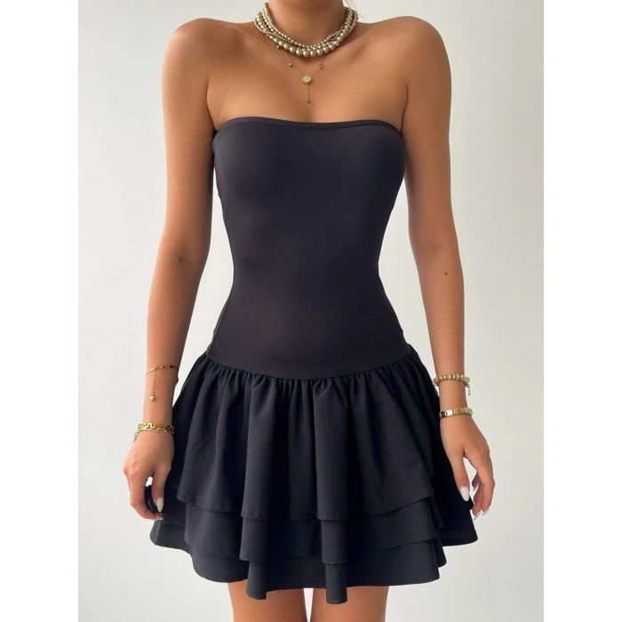 Vosges Straplez Mini Elbise