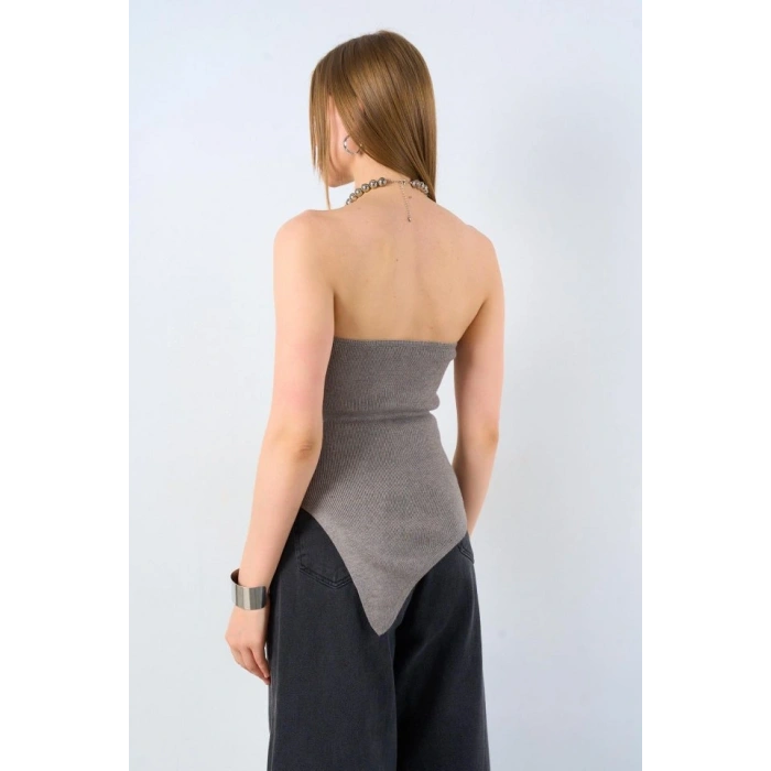 Yanı Uzun Atlet - Orta Gri