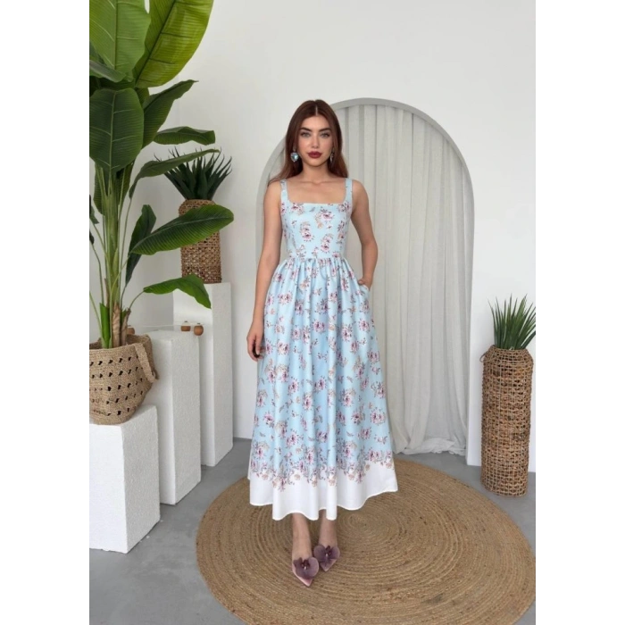 Yoa Cep Detaylı Elbise