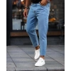Erkek Mavi Mom Jean