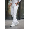 Erkek Rahat Keten Pantolon