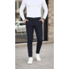 Erkek Slim Fit Likralı Gabardin Pantolon