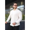 Erkek Uzun Kollu Müslin Kumaş Gömlek