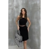 Estelya Cut Out Mini Elbise 2571-01