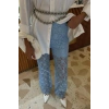İçi Astarlı Dantel Pantolon 0081