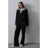 Kalpli Ceket Takım - Siyah