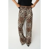 Lastikli Pantolon - Leopar