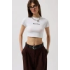 Nepo Baskılı Crop T-Shirt