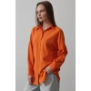 Uzun Kol Gömlek - Oranj