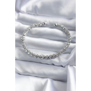 316L Çelik Gümüş Renk Kadın Bileklik