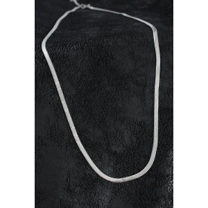 316L Çelik Klasik İtalyan Zincir Model Gümüş Renk Erkek Kolye