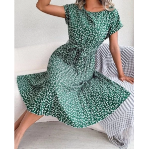 DİJİTAL BASKILI ELBİSE