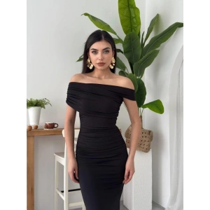 Dron Straplez Elbise