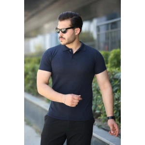 Erkek Kısa Kollu Yakalı Tişört