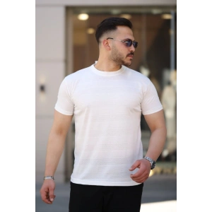 Erkek Mini Jakarlı Kısa Kollu T-shirt