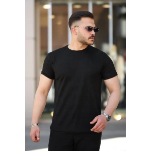 Erkek Mini Jakarlı Kısa Kollu T-shirt