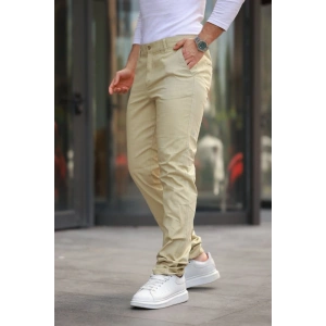 Erkek Rahat Keten Pantolon