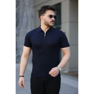 Erkek Viskon Kumaş Polo Yaka Tişört