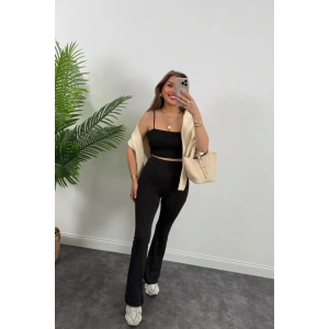 Kadın Amazon Kumaş çımalı Tayt