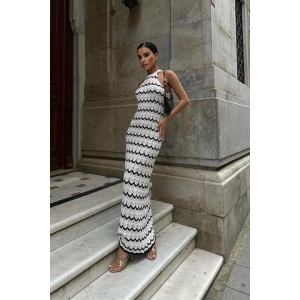 Melina Ajurlu Halter Yaka Elbise 2774